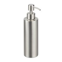 relaxdays Seifenspender 10031055_0 silber Edelstahl 300,0...