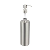 relaxdays Seifenspender 10031055_0 silber Edelstahl 300,0 ml, 1 St.
