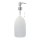 relaxdays Seifenspender 10031053_49 weiß Polyresin 300,0 ml, 1 St.