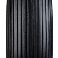 relaxdays Schubkarrenrad Vollgummi schwarz Stahl Felgen, Achse 2,0 cm  ( 10022852_1227 )