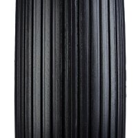 relaxdays Schubkarrenrad Vollgummi schwarz Stahl Felgen, Achse 2,0 cm  ( 10022852_957 )