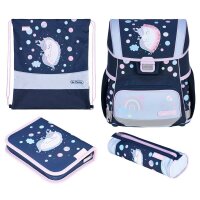 herlitz Schulranzen-Set Loop Plus Unicorn Dreams...