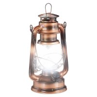 relaxdays LED Dekoleuchte kupfer 11,5 cm, 1 St.