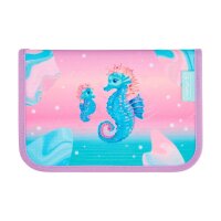 herlitz Schulranzen-Set Loop Plus Ocean Lights Kunstfaser grün
