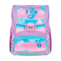herlitz Schulranzen-Set Loop Plus Ocean Lights Kunstfaser...
