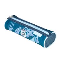 herlitz Schulranzen-Set Loop Plus TechMech Kunstfaser grün