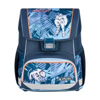 herlitz Schulranzen-Set Loop Plus TechMech Kunstfaser...