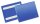 DURABLE Etikettentaschen blau A6, 50 St.