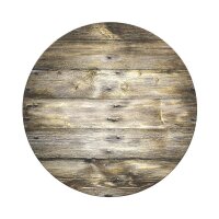 HAKU Möbel Beistelltisch rund Glas schwarz 40,0 x...