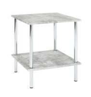 HAKU Möbel Beistelltisch quadratisch MDF-Platte...