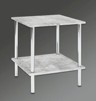 HAKU Möbel Beistelltisch quadratisch MDF-Platte...