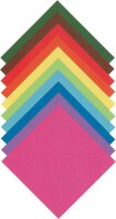 folia Faltblätter INTENSIV mehrfarbig 100 Blatt