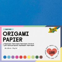 folia Faltblätter INTENSIV mehrfarbig 100 Blatt
