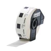 brother Etikettenrolle für Etikettendrucker DK11218 weiß, Ø 24,0 mm, 1 x 1.000 Etiketten