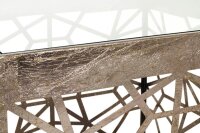 HAKU Möbel Beistelltisch rechteckig Glas bronze 50,0...