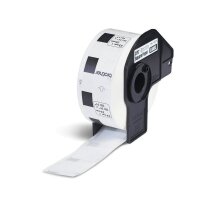 brother Etikettenrolle für Etikettendrucker DK11221 weiß, 23,0 x 23,0 mm, 1 x 1.000 Etiketten