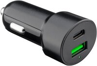 goobay Kfz-Ladeadapter schwarz, 48 Watt