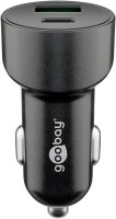 goobay Kfz-Ladeadapter schwarz, 48 Watt
