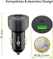 goobay Kfz-Ladeadapter schwarz, 48 Watt