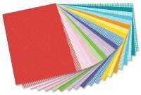 folia Motivblock BASICS INTENSIV farbsortiert 270 g/qm 1 Block