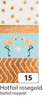 folia Washi Tape HOTFOIL Deko-Klebeband matt 15,0 mm x...