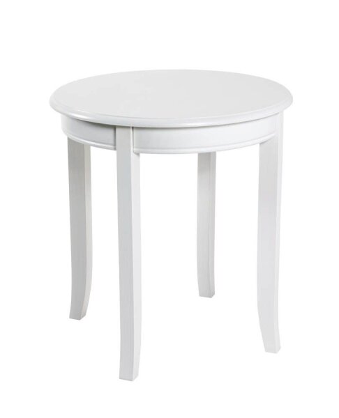 HAKU Möbel Beistelltisch weiß 48,0 x 48,0 x 51,0 cm  ( 18342 )