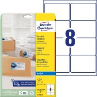 AVERY Zweckform Versandetiketten J8165-25 weiß 99,1...