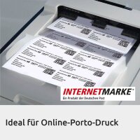 AVERY Zweckform Versandetiketten J8165-25 weiß 99,1 x 67,7 mm, 25 Blatt