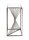HAKU Möbel Beistelltisch rechteckig Metall bronze 45,0 x 45,0 x 60,0 cm, 1 St.