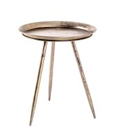 HAKU Möbel Beistelltisch rund Metall bronze 44,0 x...