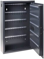 pavo Schlüsseltresor grau mit 100 Haken, Elektronikschloss, 41,0 x 12,0 x 60,0 cm, 1 St.