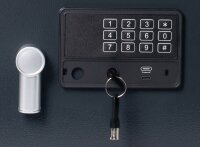 pavo Tresor High Secure S dunkelgrau 31,0 x 20,0 x 20,0 cm