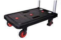 pavo Transportwagen schwarz 67,5 x 92,5 x 40,5 cm bis 137,0 kg