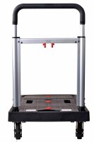 pavo Transportwagen schwarz 67,5 x 92,5 x 40,5 cm bis 137,0 kg