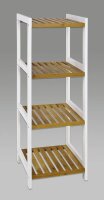 HAKU Möbel Badregal 45355 weiß 35,0 x 33,0 x 112,0 cm