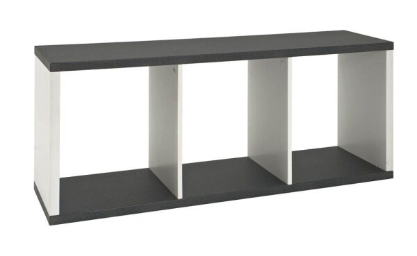 HAKU Möbel Aktenregal granitoptik, weiß 117,0 x 30,0 x 50,0 cm, 1 St.