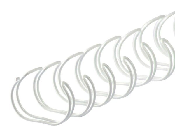 50 LMG Drahtbinderücken weiß für 160 Blatt  ( 23RM190-WS )