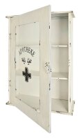 HAKU Möbel Vitrine weiß 2 Fachböden
