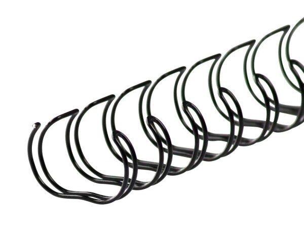 LMG Drahtbinderücken schwarz für 160 Blatt, 50 St.