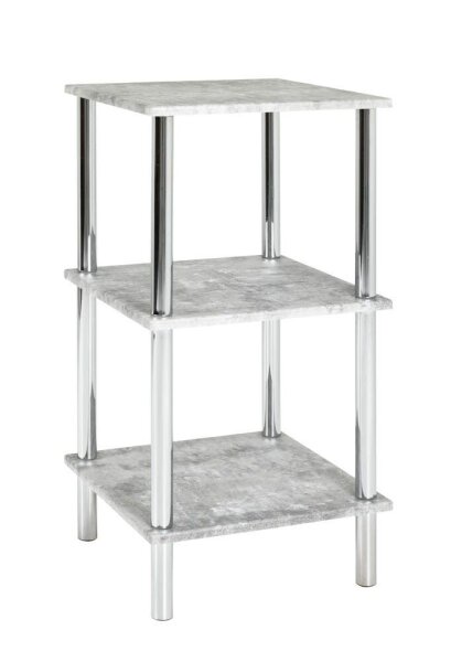HAKU Möbel Badregal 90439 beton 39,0 x 39,0 x 77,0 cm