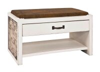 HAKU Möbel Schuhbank 30905 vintage Holz 72,0 cm