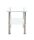 HAKU Möbel Beistelltisch quadratisch Glas transparent 40,0 x 40,0 x 47,0 cm, 1 St.