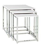 HAKU Möbel Beistelltische-Set rechteckig MDF-Platte...