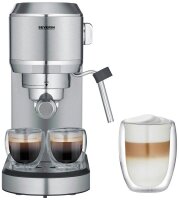 SEVERIN KA 5997 Newspresa Siebträgermaschine silber