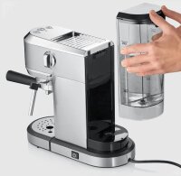 SEVERIN KA 5997 Newspresa Siebträgermaschine silber