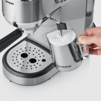 SEVERIN KA 5997 Newspresa Siebträgermaschine silber