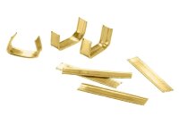 folia Verschlussclipse gold, 25 St.