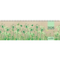 ZETTLER KALENDER Tischquerkalender Grasserie 2026, 1 St.