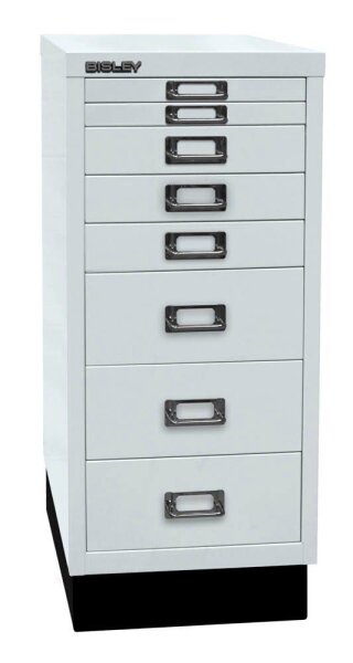 BISLEY MultiDrawer™ L298S Schubladenschrank lichtgrau 8 Schubladen 27,8 x 38,0 x 67,0 cm, 1 St.