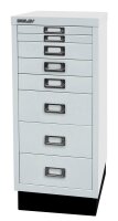 BISLEY MultiDrawer™ L298S Schubladenschrank lichtgrau 8 Schubladen 27,8 x 38,0 x 67,0 cm, 1 St.